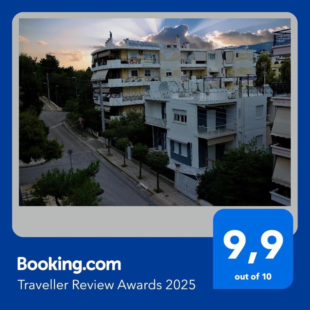 Zefyros Super Cool Apartments Next To Alimos Riviera Athens Ngoại thất bức ảnh
